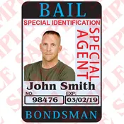 Bail Bondsman Special Agent - Custom ID Card
