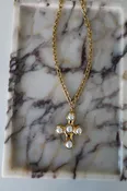 ADA CROSS NECKLACE