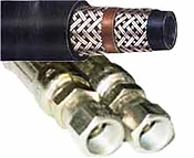 2-Wire Braid Hydraulic Hose – Female x Female JIC