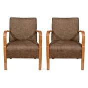 Bentwood Art Deco Club Chairs