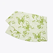 Butterfly Batik Round Tablecloth, 108"
