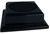 7" Piano Finish Pedestal Base