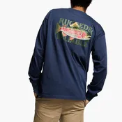 Men's Long Sleeve Trout Navy XTRATUF Shirt