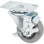 5030 Series 3 Thermoplastic Rubber Top Lock Brake Caster (Gray)