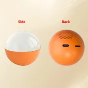 3D Video Electronic Ball Glass Lamp Spherical Pixel Display 2.7inch Screen 4GB Videos Player For Gift