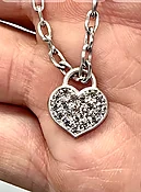 BRACELET A-1095 - Diamonds in Satin Finished Platinum
