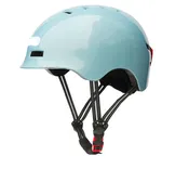 Bike Helmet with USB Rechargeable Lights