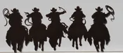 5 Cowboys Roping