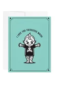 Chew-Pie Doll Greeting Card