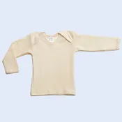 HOCOSA Baby Shirt, Long Sleeves, Organic Wool
