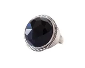 Black Onyx Hexi Braided Ring
