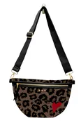 Leopard Canvas Bum/Crossbody