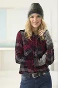 1 Ball Hat And Wrist Warmers (Crochet)