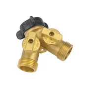 Brass Garden Hose Splitter
