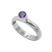 1 Stone Amethyst Ring GZ NW 4805