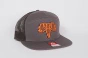 307 DEADHEAD 7 PANEL - CHARCOAL/BLACK