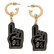 Ball State #1 Fan Dangle Earrings