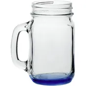 16oz Glass Mason Jar With Handle