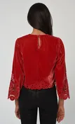ALINA TOP IN AMERICAN BEAUTY