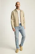 Aviator Linen Cotton Bomber