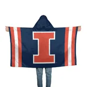 Illinois Fighting Illini 3x5 Navy Hoodie Flag