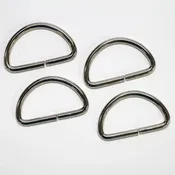 1" D-Ring - Nickel