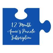 12 Month Annie's Puzzle Subscription