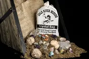 Box of 12  Crystal Bag, Crystal Mining Bag