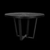 BLACK ROUND TABLE