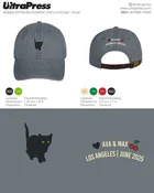 UP-EMB-74240 Max and Ava Wedding Hats 200 Min Qty (Bulk)