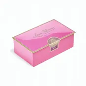 Louis Sherry 2 Piece Draper Pink Tin