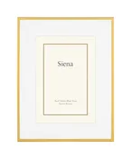 5X7 GOLD NARROW FRAME W/MAT – 3419GLD57