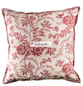 April Cornell - Felicity's Flowers Cushion Cover Red