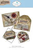 Grunge Envelope Large Dies by Elizabeth Craft Designs