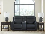 5Z Relaxation - Power Reclining Loveseat / Console / Adjustable Headrest