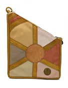 Geometric Sun Leather Kirsten Bag