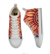 11:11 Style Sunflower High Top Vegan Sneaker