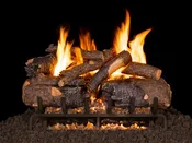 Real Fyre/RH Peterson G31 3-Tier Charred American Oak Fireplace Logs