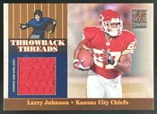 2006 Donruss Elite Larry Johnson Jersey Relic SP /249