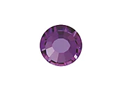 2 Hole Sew-on Square Amethyst
