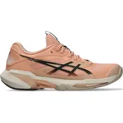 Asics Women's Solution Speed FF 4 Tennis Shoes (Cantaloupe/Black Coffee)