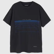 Black CyberGrid T-Shirt