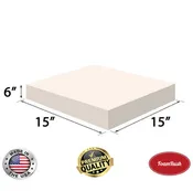 15" x 15" High Density Foam Square