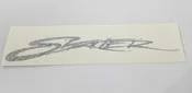 Skater Logo Cut Vinyl Decal