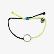 2 Tone Full Circle Silver Bracelet