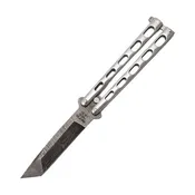 Bear & Son Damascus Balisong Armor-Piercing BRSS14AD