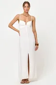 Chara Maxi Dress in Cream
