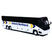 Coming In 2026 Iconic Replicas MCI J4500 Coach Bus Ontario Northland, Ontario Canada 1/87 Scale-HO Scale 87-0690