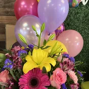 Birthday celebration with Balloons