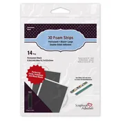 3L 3D Foam Strips Black Wide